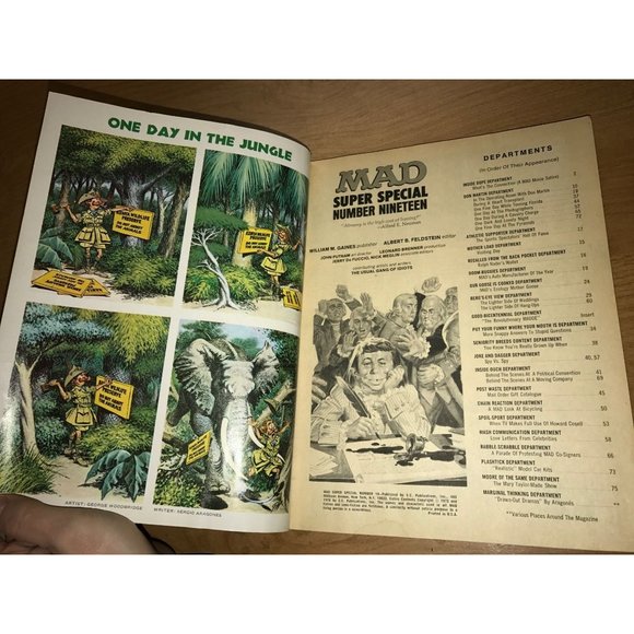 Vintage MAD Magazine Super Special Edition Number 19 - Picture 2 of 16